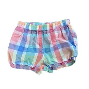 Carter's Baby Plaid Multi Color Spring Bloomers Size 18 Months